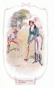 Åh! De duger aldrig för cricket av Charles Edmund Brock